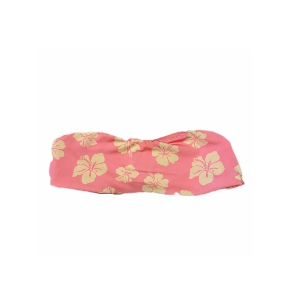 Pacific Republic bikini top Hawaiian hibiscus